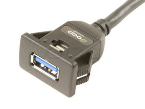 Daten-Glasfaserkabel / USB / flexibel / nach Maß