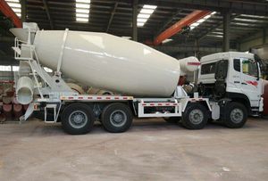 Fahrmischer-Betonpumpe
