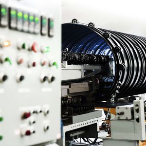 Extrusionsanlage für SRPP-Röhren