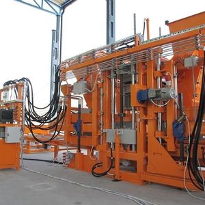 festinstallierte Block Maschine