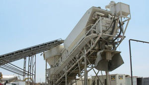 mobile Betonmischanlage