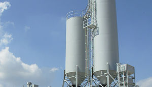 konischer Silo