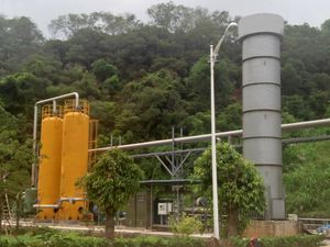 Biogasbrenner
