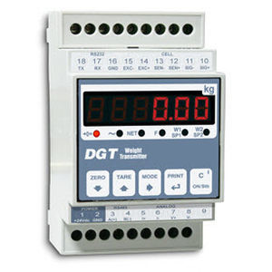 digitaler Wägeindikator/Transmitter / einbaufähig / wasserdicht