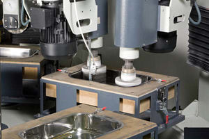 Poliermaschine für Edelstahl 1