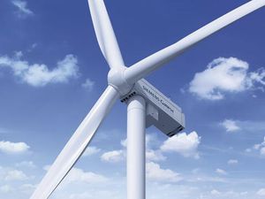 Windkraftanlage mit variabler Geschwindigkeit