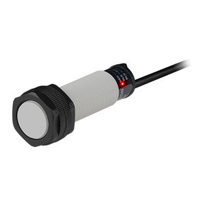 kapazitiver Näherungssensor / zylinderförmig / IP65 / LED-Lichtquelle