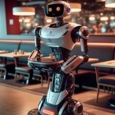 Lieferroboter für Nahrungsmittel
