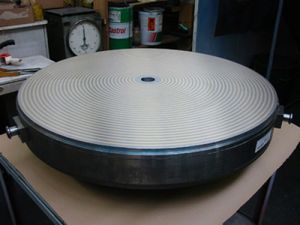 kreisförmige Magnetspannplatte