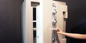 Panzerschrank für Bank