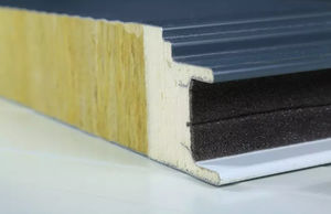 Mineralwollekern-Sandwichplatte 1