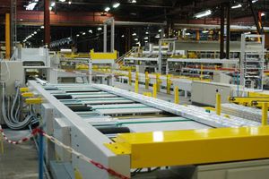 Verpackungsanlage für Aluminiumprofile 1