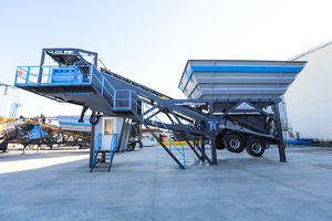 mobile Betonmischanlage