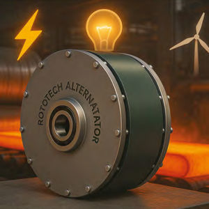 dreiphasige Lichtmaschine