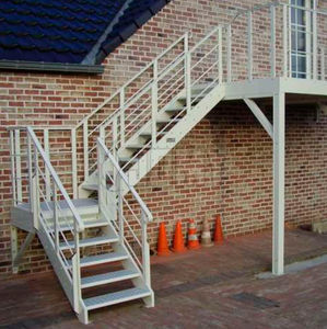 Treppe für Außenbereich