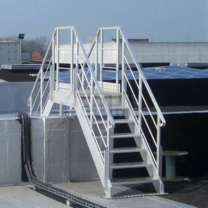 Aluminiumüberstieg