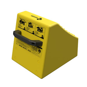 Radblock für Materialumschlag 1