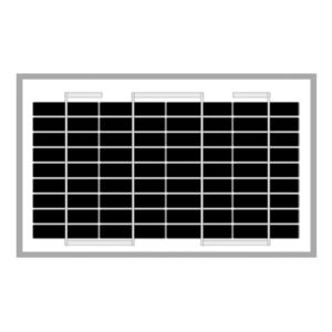 Photovoltaik-Solarpanel / monokristallines Silicium