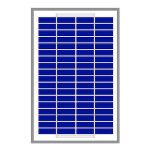 Photovoltaik-Solarpanel / polykristallines Silizium