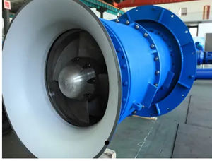 Pumpe mit Axialabfluss 1