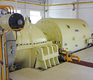 dreiphasiger Turbogenerator