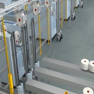 vollautomatisches Wickeltransportsystem