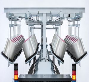 vollautomatisches Wickeltransportsystem