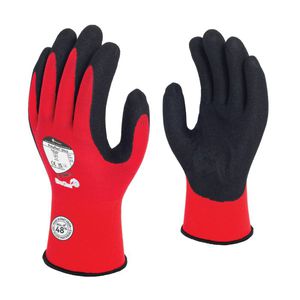 Handschuhe für Materialumschlag