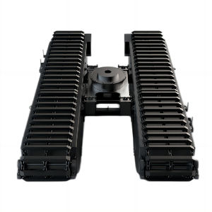Chassis für Baustellenmaschine / auf Raupen