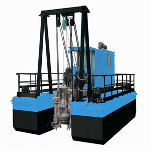 Baggerschiff / Absauger für Brecher 1