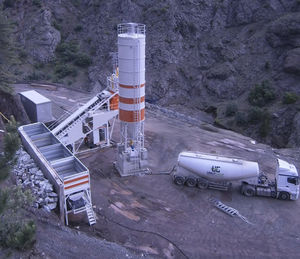 mobile Betonmischanlage 1