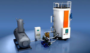 Heißwasser-Dampfgenerator 1