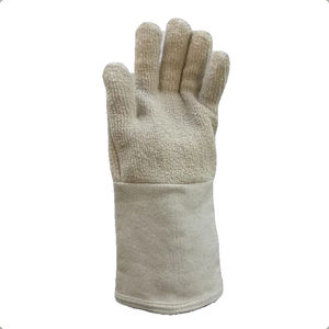 Handschuh für Materialumschlag