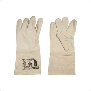 Handschuh für Materialumschlag