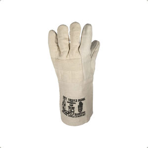 Handschuh für Materialumschlag