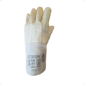 Handschuh für Materialumschlag