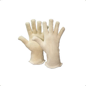 Handschuh für Materialumschlag