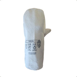 Handschuh für Materialumschlag