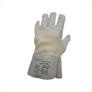 Handschuh für Materialumschlag