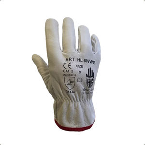 Handschuh für Materialumschlag