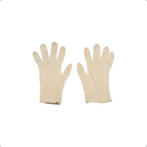 Handschuh für Materialumschlag