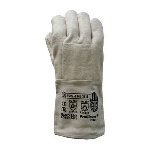 Handschuhe für Materialumschlag