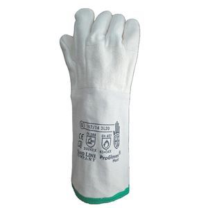 Handschuhe für Materialumschlag