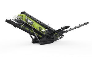 Siebmaschine für Baustellen