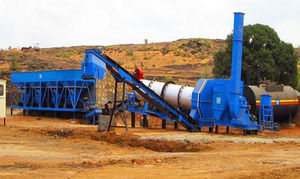 mobiler Asphaltmischanlage