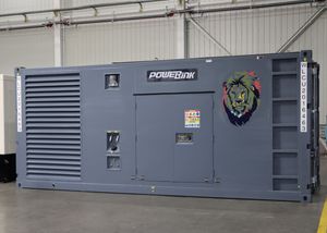 Diesel-Stromaggregat 1