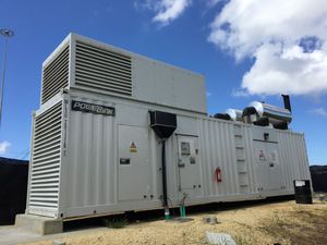 Diesel-Stromaggregat 1