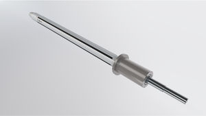 axial verschiebbare Spannwelle