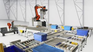 vertikales halbautomatisches Lagersystem