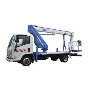 LKW-montierte Teleskoparbeitsbühne 1